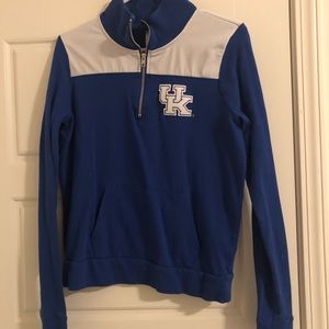 UK, PINK quarter zip